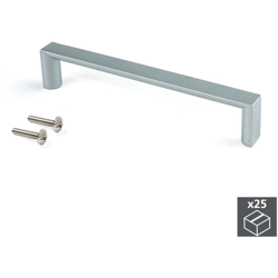 Emuca 25 Maniglie per mobile Fuji 128 mm grigio metallizzato en oferta