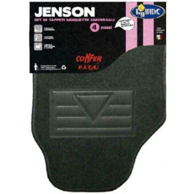 Tappettini auto Jenson set 4 pezzi - LUBEX