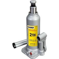 Cric Cricco Idraulico A Bottiglia Sollevamento Auto Da 2 A 20 Tonnellate 26862V 2 Ton (26862) - MAURER precio