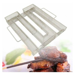 Generatore di fumo freddo per grill – affumicatore in acciaio inox in forma di M – 22.5x17.5x4.5cm - OOBEST en oferta