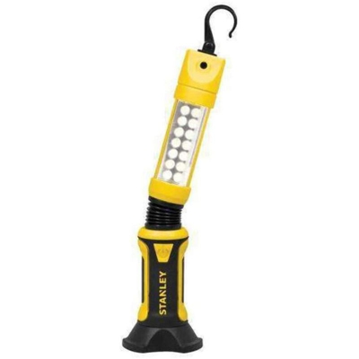 Lampada Torcia da Lavoro Luce Emergenza 14 LED 90Lm BAse Magnetica + Gancio - STANLEY