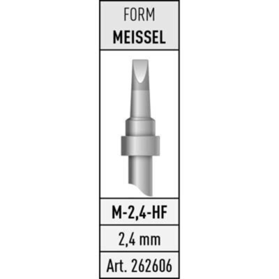 Stannol M-2,4-HF Punta di saldatura Forma a scalpello Contenuto 1 pz.