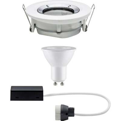 Lampada da incasso per bagno Paulmann Nova 92903 GU10 Potenza: 7 W Bianco caldo