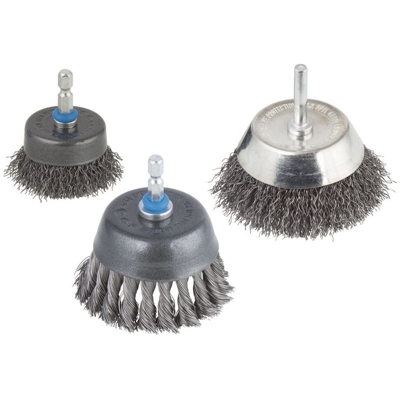 Wolfcraft Spazzole metalliche a tazza, Ø 50 mm - 8472000