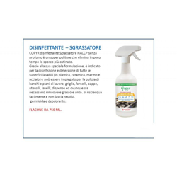 Disinfettante Sgrassatore Haccp Senza Profumo Alimentari Tutte Le Superfici Plurisan - LIANTONIO precio