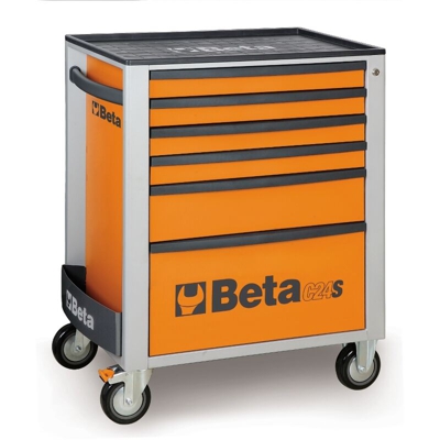 Beta cassettiera mobile con sei cassetti C24S R/6 - BETA TOOLS