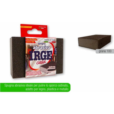 Spugna Abrasiva Multiuso Cm.9,5X7X2,5 Irge - BIGHOUSE IT