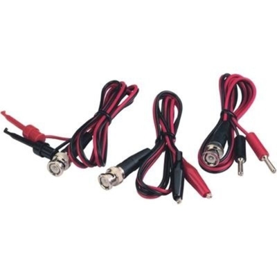 VOLTCRAFT Kit cavi di misurazione BNC 0.80 m Nero, Rosso