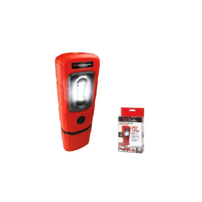Torcia Led Officina Professionale Orientabile 360 Ricaricabile Calamite Gancio Schumacher SL26RU