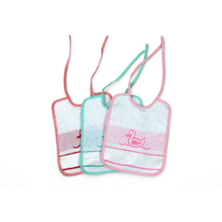 SET BAVAGLINI BAMBINA FEMMINA POPPY © cm. 20x24 bavaglio con lacci e tela AIDA - TEX FAMILY características