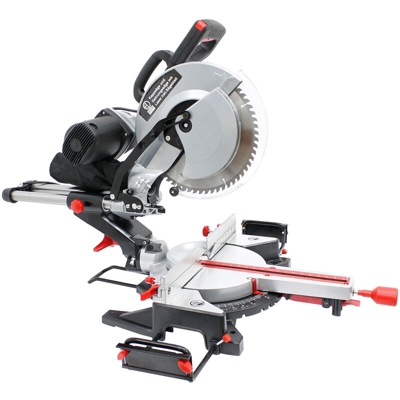 Troncatrice radiale per legno laser 1800W lama da taglio 305 mm HW professionale - ECD GERMANY