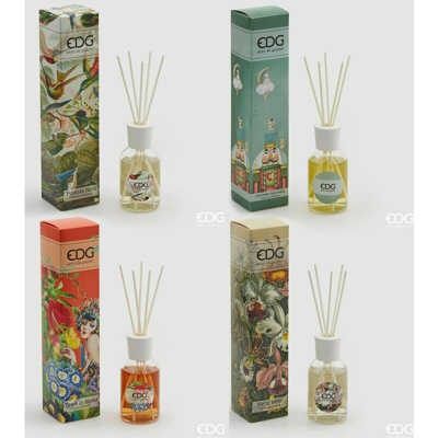 Profumatore Ambiente Bacche Bastoncini Legno Profumo Diffusore De Gasperi EDG - Fragranza: Foresta Nera - ENZO DE GASPERI