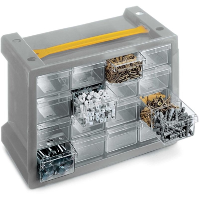 Grelli Ferramenta - CASSETTIERA TERRY 'POKER 16' A 16 SCOMPARTI