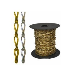 CATENA PIATTA TRANCIATA OTTONE mm 0.35 m 25 - AREF características