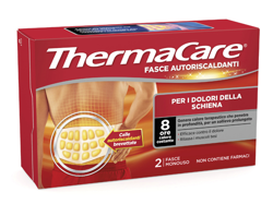 FASCIA AUTORISCALDANTE A CALORE TERAPEUTICO THERMACARE SCHIENA 2 PEZZI en oferta