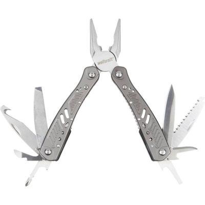 wolfcraft Coltello Multifunzione 13-in-1 con Fodero