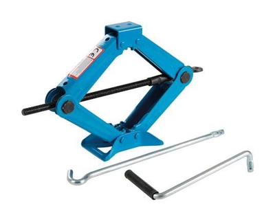 Silverline 755985 Cric a forbice, 1 tonnellata 1000 kg