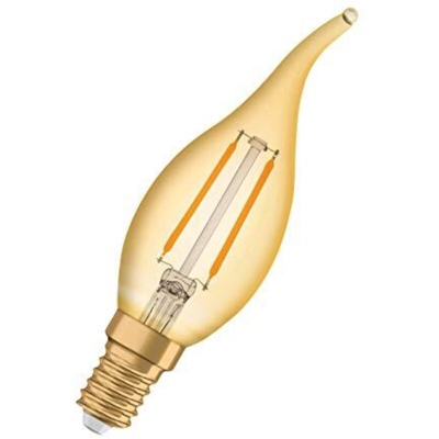 LED (monocolore) Classe energetica: A++ (A++ - E) OSRAM 1906LCBA22 2,5W 4058075293236 E14 Potenza: 3 W Bianco caldo