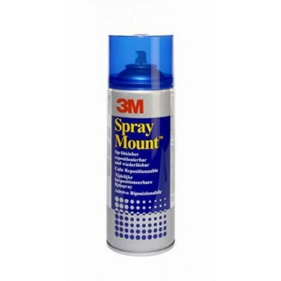 Adesivo trasparente riposizionabile 3M Spray Mount - 400 ml