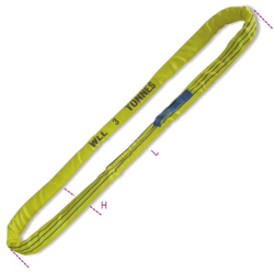 Brache ad anello continuo 3t in poliestere giallo 8176 robur - BETA características