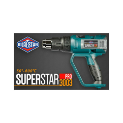 Pistola termica professionale 2000 watt con valigetta superstar 3003 pro - IDEAL precio