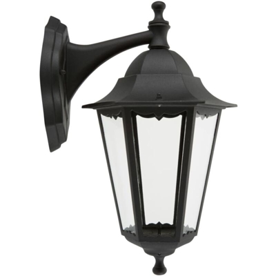 Ranex Lampada a muro per esterni, Alluminio, Nero