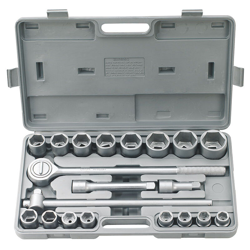 Serie Cassetta Di Chiavi A Bussola Da 3/4" E Accessori 20 Pz Fervi 0181 precio