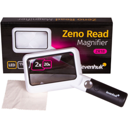 Lente di ingrandimento Levenhuk Zeno Read ZR18 características