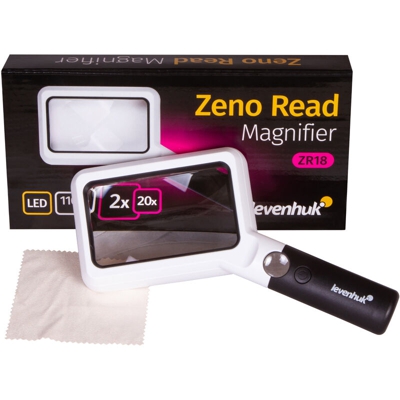 Lente di ingrandimento Levenhuk Zeno Read ZR18