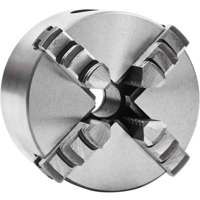 Vidaxl - Mandrino per Tornio a 4 Griffe Autocentrante 80 mm in Acciaio