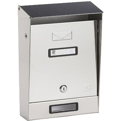 Cassetta postale tradizionale S01 acciaio inox DTL 18/10 - SILMEC