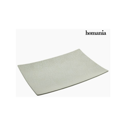 Bigbuy Home - Centrotavola Ceramică (49 x 36 x 6 cm) by Homania precio