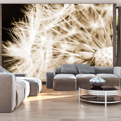 Fotomurale Dandelion sepia cm 250x175 Artgeist en oferta