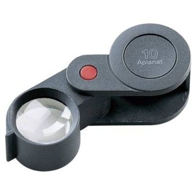 Eschenbach 118210 Lente dingrandimento pieghevole Ingrandimenti: 10 x Lente: (Ø) 23 mm Nero
