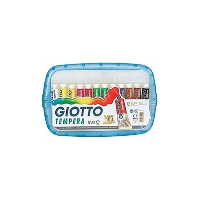Giotto Tempera 12 Pz Tubo 12 Ml - FILA GIOTTO