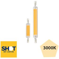 Lampadina Led Lineare All Glass 8W 3000k - Shot precio