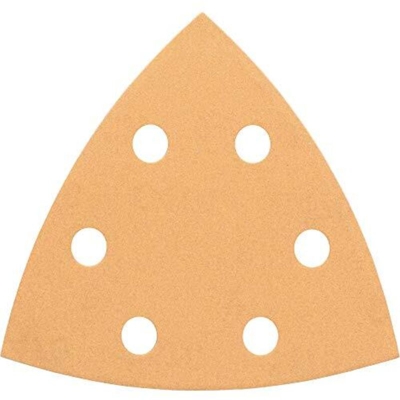 Bosch 2608605149 Carta Abrasiva Triangolare D93Mm Grana 60 5 Pezzi