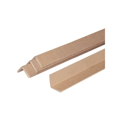 Socepi - Profili Angolari Paraspigoli in cartone kraft avana Lunghezza cm 100 Misure angolo Lxl mm 45x45 Spessore mm 3 Q.tà per confezione 20 pz.
