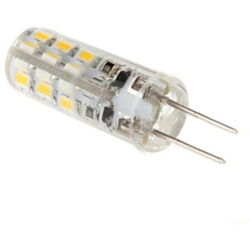 Lampadina led 24 smd attacco G4 a spillo 3014 luce calda 24D mini lampadina - DRIWEI en oferta