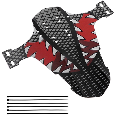 Asupermall - In bici Fango Guardia biciclette Fender MTB Mountain Bike Fender parafango anteriore e posteriore compatibile