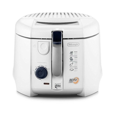 De Longhi F28311 Rotofry - Friggitrice Rotante, 1800 W, 150°-190° C, Easy Clean System
