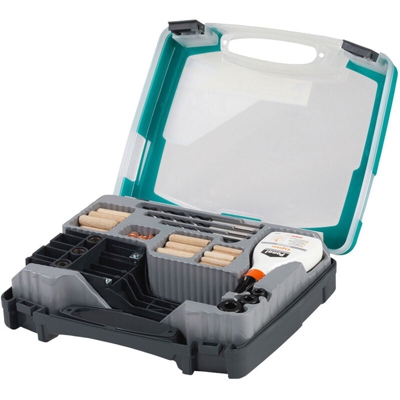 Scatola per tasselli di legno universali - 4645000 - Wolfcraft