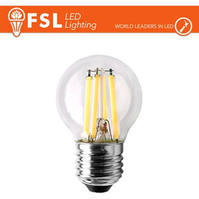 lampadina filo led 220-240 volt 300° 4 watt A+ CE E27 bianco caldo no trasparente lif flg45f4w27k27 - FSL