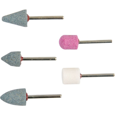 Punte abrasive ceramiche in miniatura, set da 5 pz. - 510100 - KWB