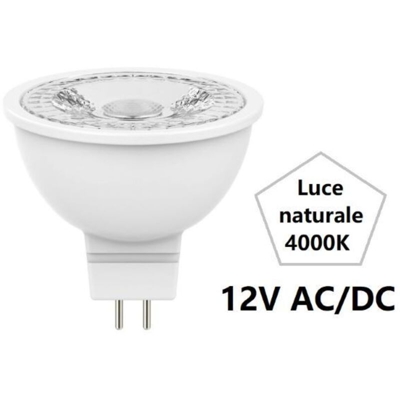 Shot Lampadina Led Dicroica Gu5,3 6,3W 4000k