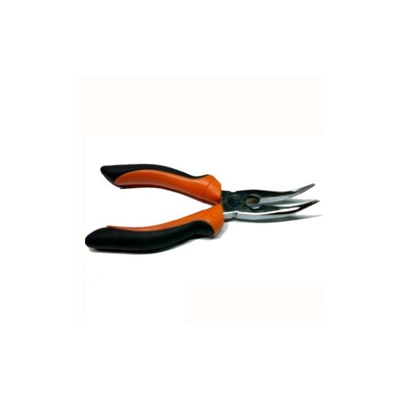 Pinza a becchi mezzotondi lunghissimi piegati impugnatura bimateriale Beta 1168IN 160mm