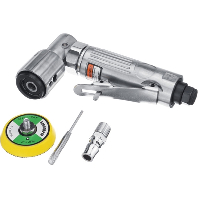 Insma - Levigatrice pneumatica per lucidatura a mano con levigatrice pneumatica a 2 pollici con angolo di 90 °