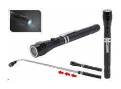 Torcia Elettrica LED Telescopica Allungabile 57cm batterie incluse - PERAGASHOP en oferta