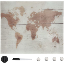 Lavagna Magnetica a Parete in Vetro 40x40 cm - VIDAXL en oferta