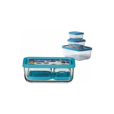 Bormioli Rocco - SET 3 PZ CONTENITORI SALVA FRESCHEZZA VARIE MISURE